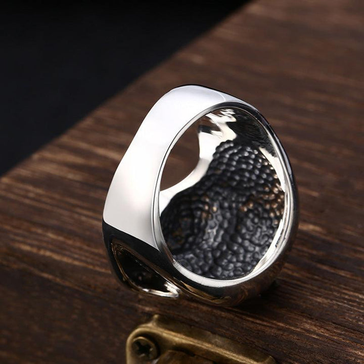 Mirror Skull Ring