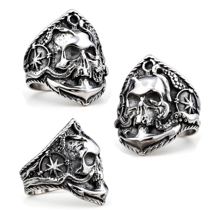 Skeleton Kraken Ring