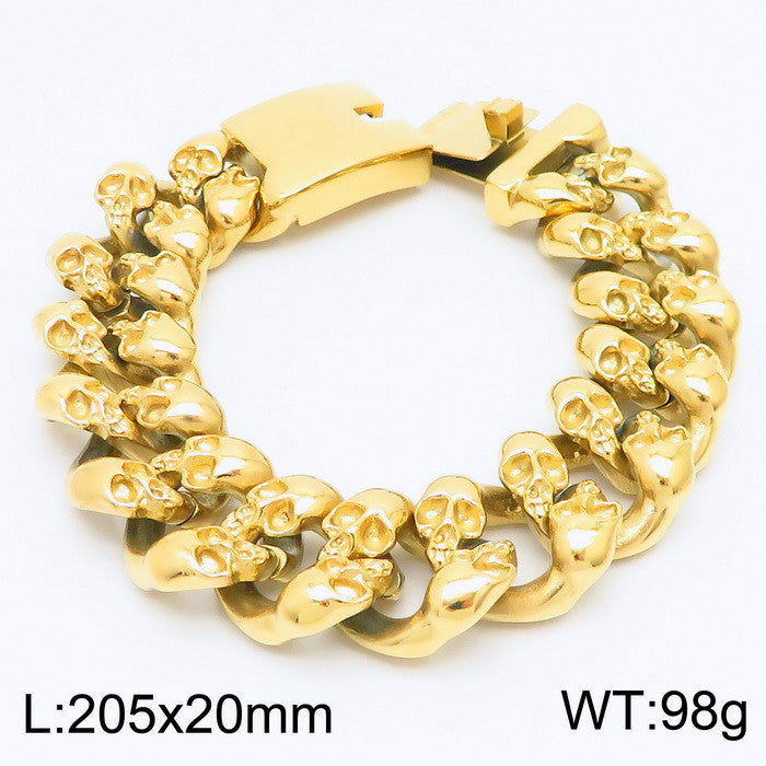 Punk Personalized Skull Men's Bracelet