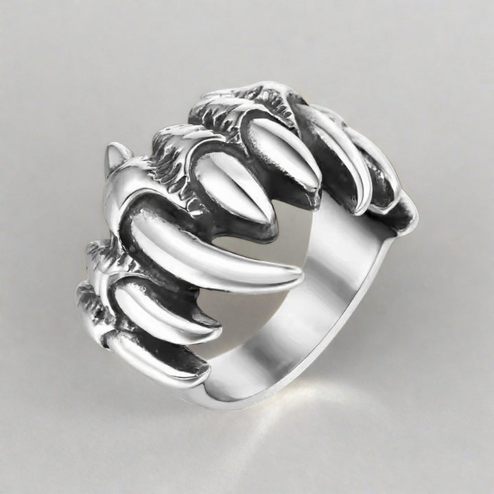 Gothic tusk ring