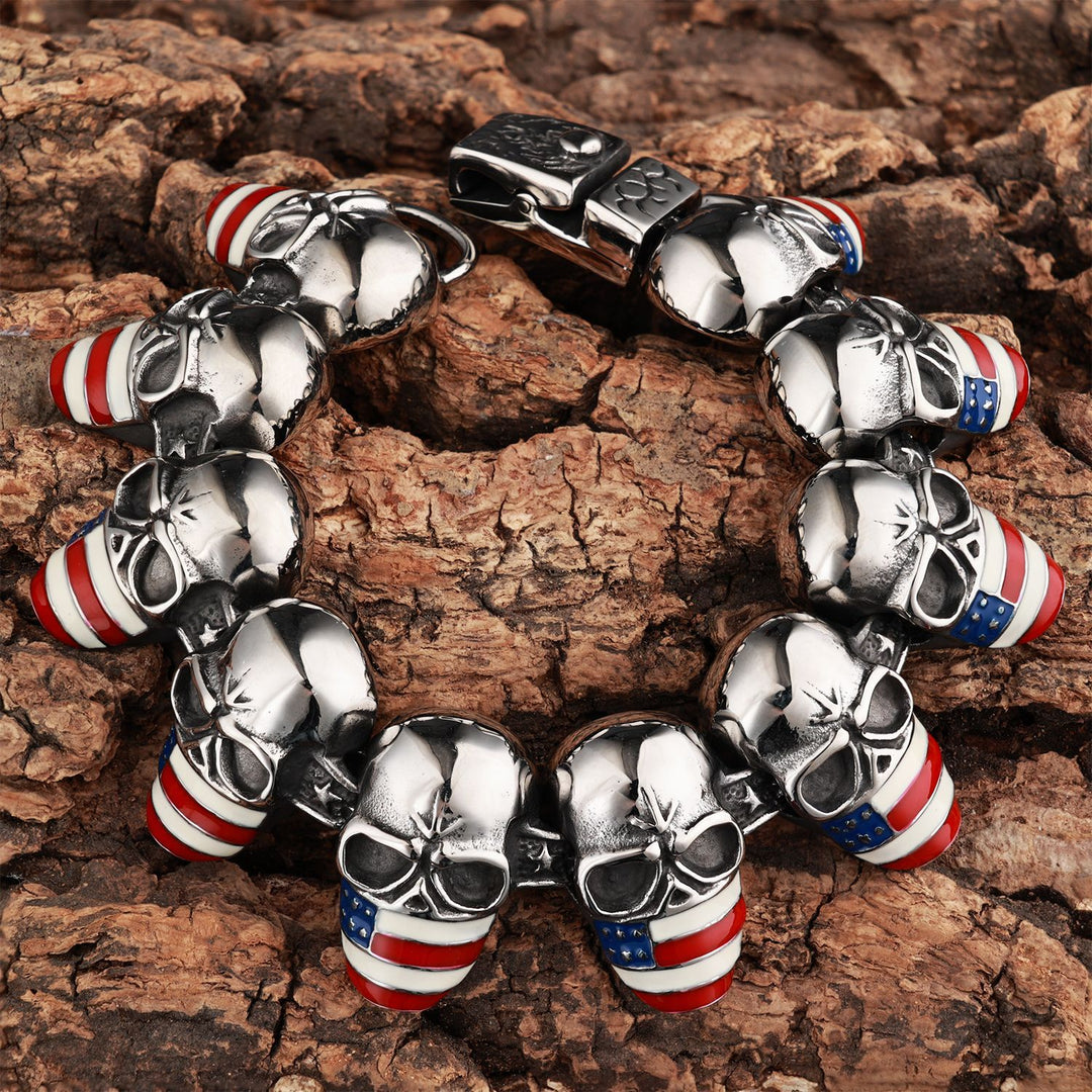 Vintage Cuban-style street hip-hop bracelet