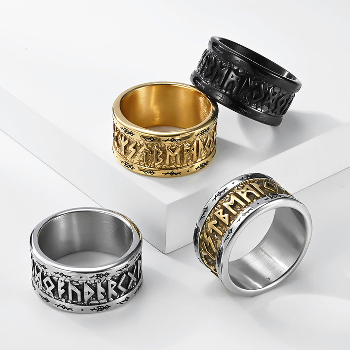 Vintage Viking Rune Ring