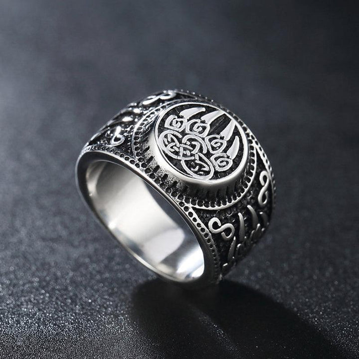 Bear Paw Viking Ring