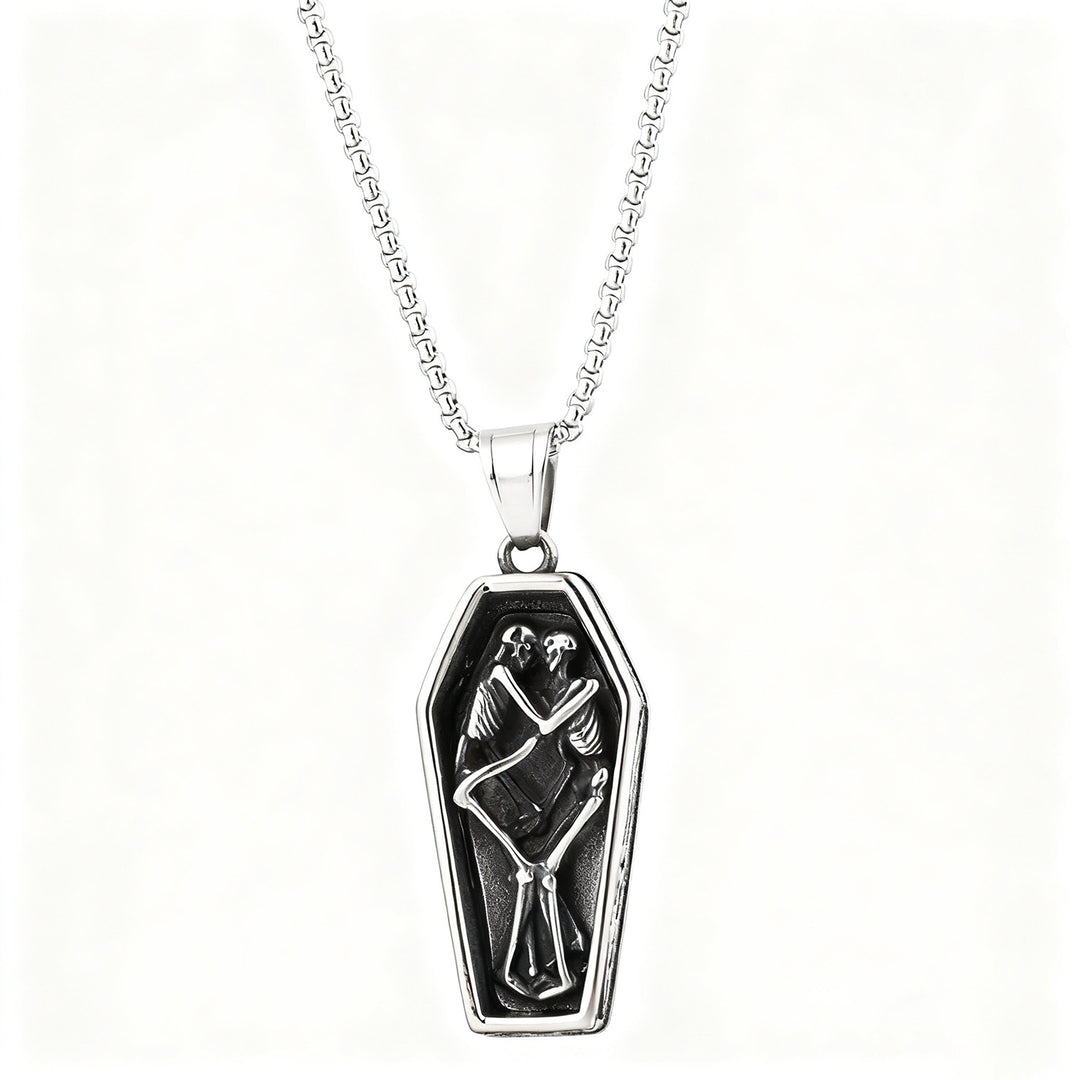 Street-style shield pendant