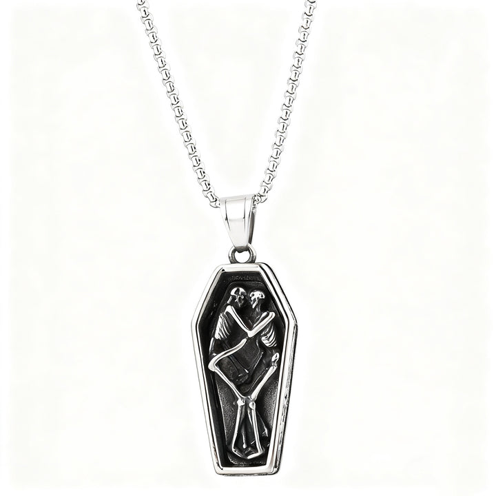 Street-style shield pendant