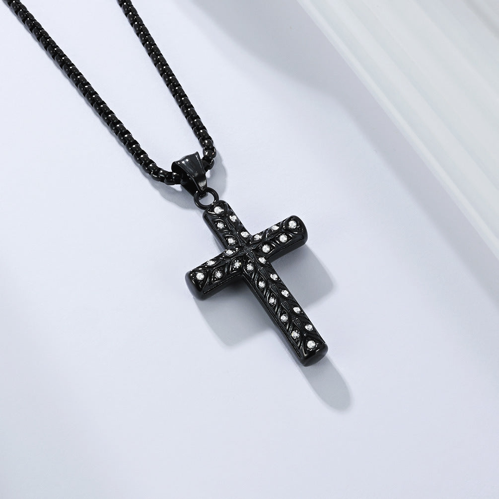 Demon Eye Cross Necklace