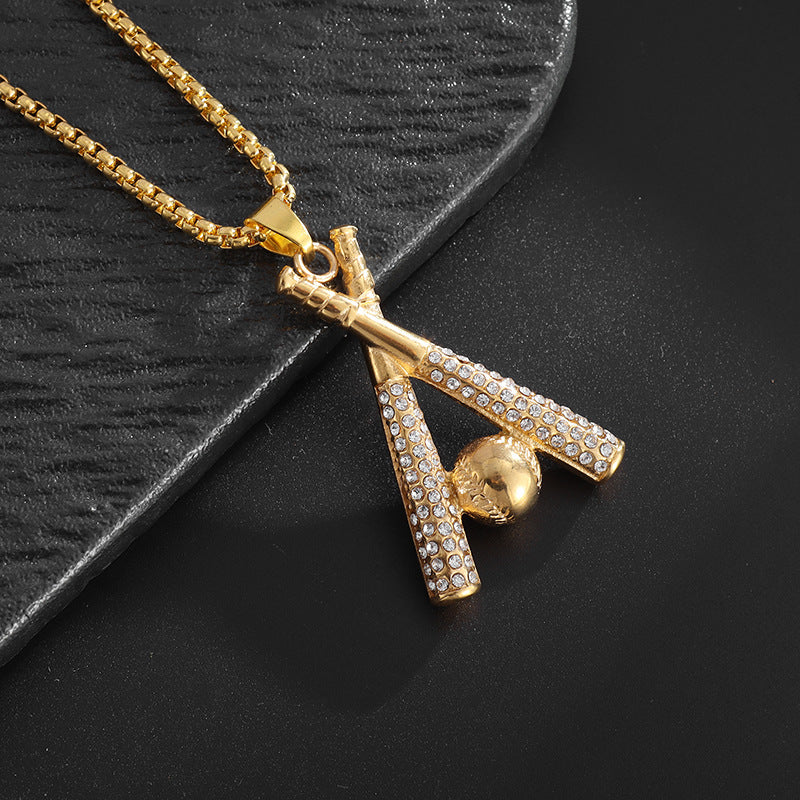 Baseball necklace