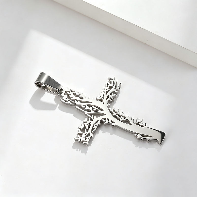 Tree of Life Cross Necklace
