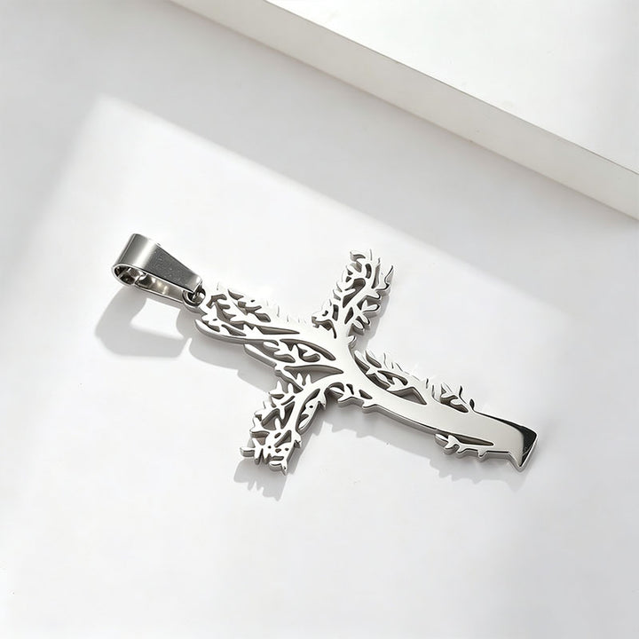 Tree of Life Cross Necklace