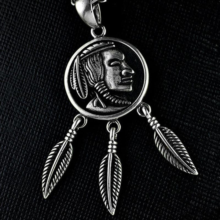 Indian Head Pendant