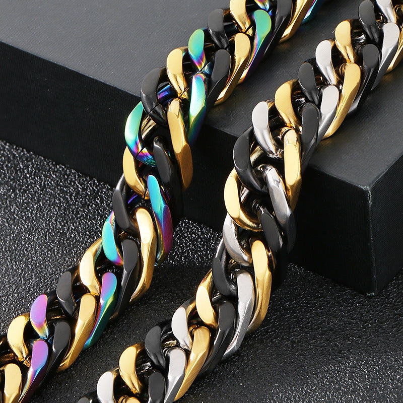Simple mixed color bracelet