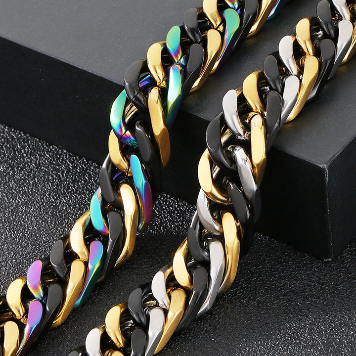 Simple mixed color bracelet