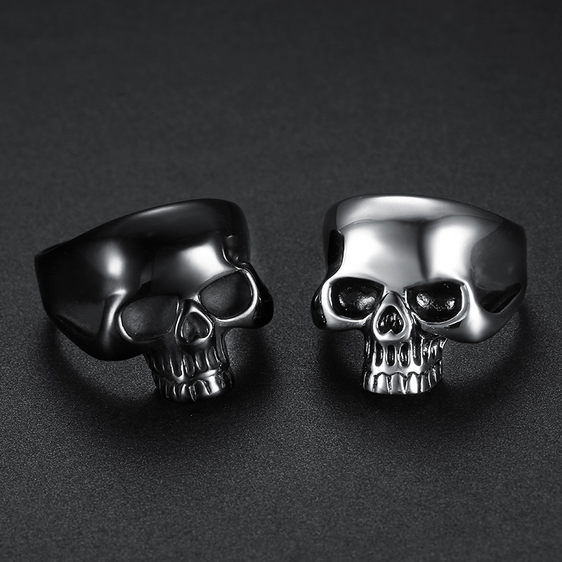 Gothic Skull Statement Ring