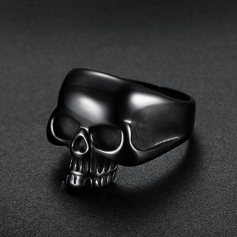 Gothic Skull Statement Ring