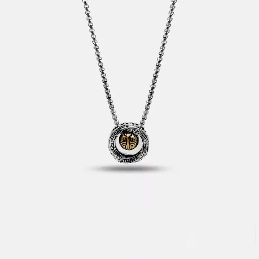 Mobius Loop Lucky Bead Necklace