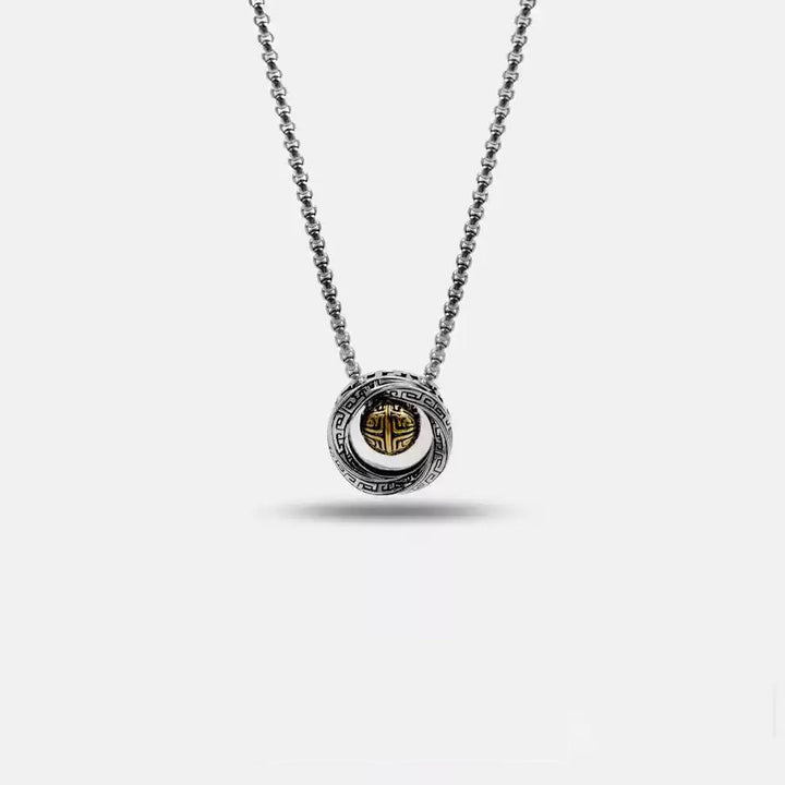 Mobius Loop Lucky Bead Necklace