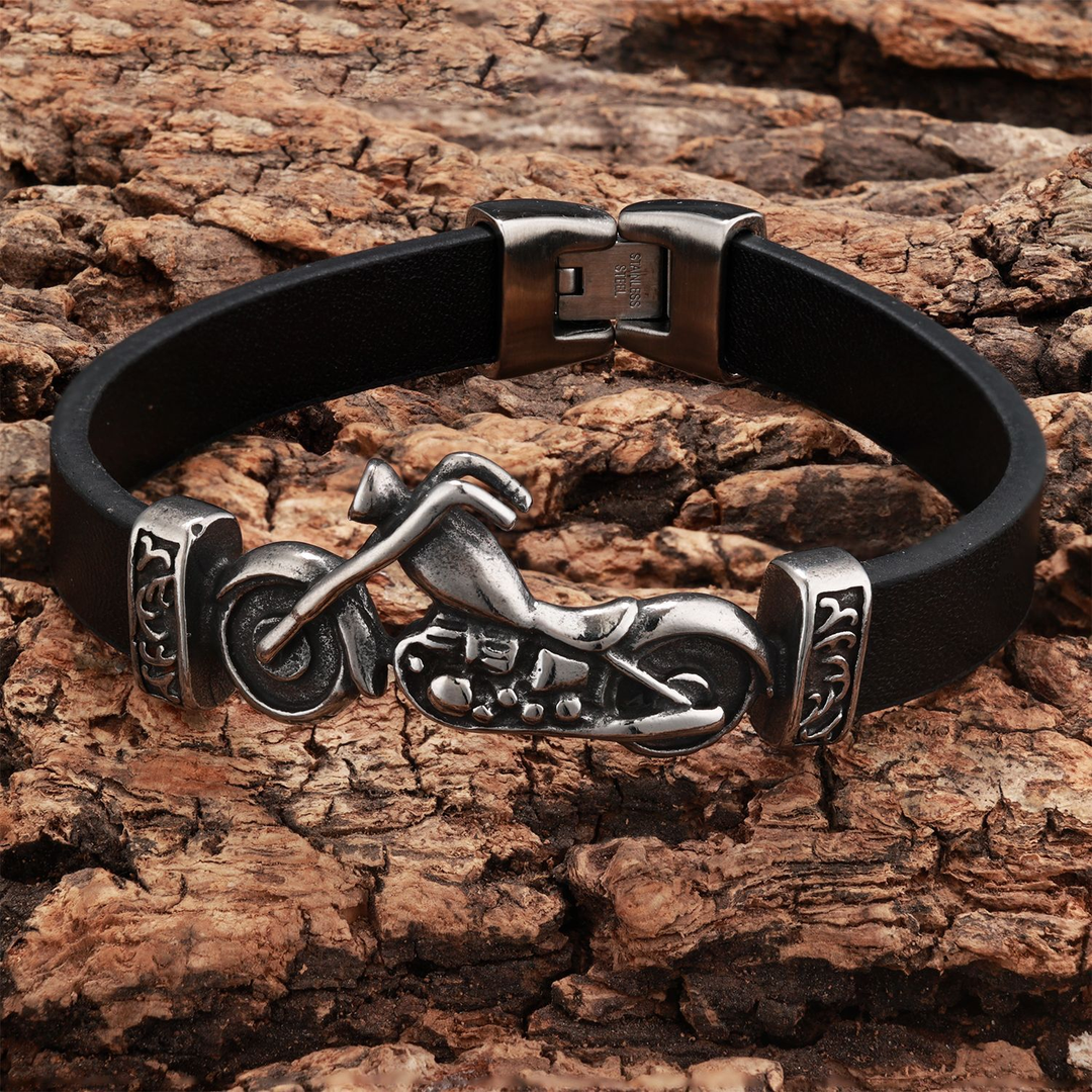 Highway Biker Motorcycle Rider Wrist Bracelet