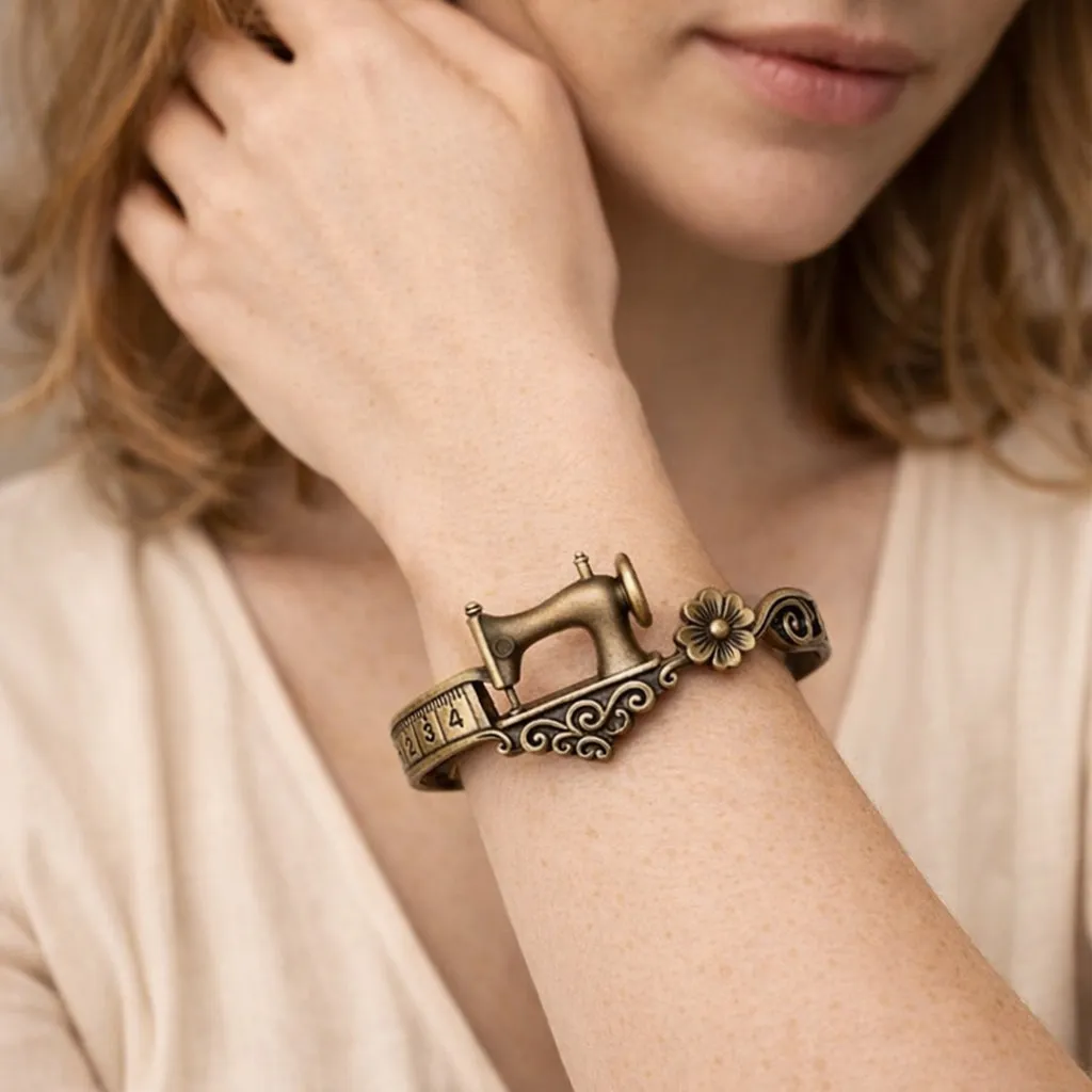 Sewing Machine Themed Bracelet
