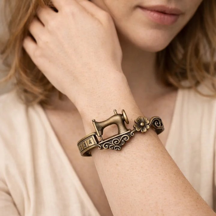 Sewing Machine Themed Bracelet