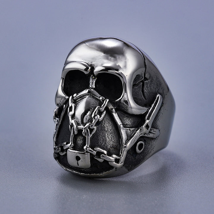 Giant Zombie Skull Ring