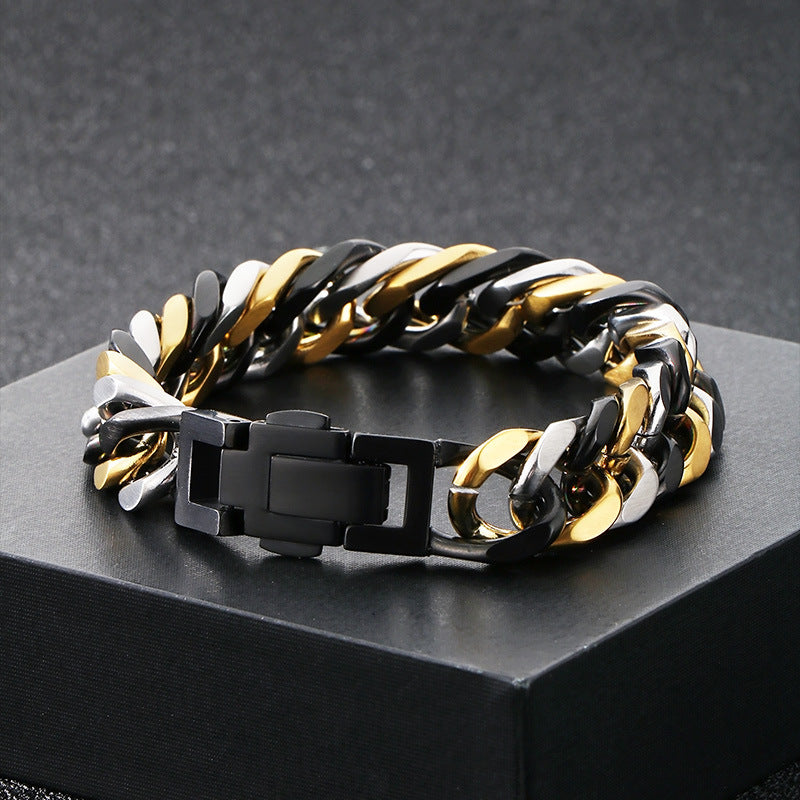 Simple mixed color bracelet