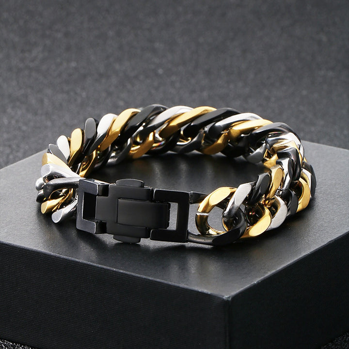 Simple mixed color bracelet