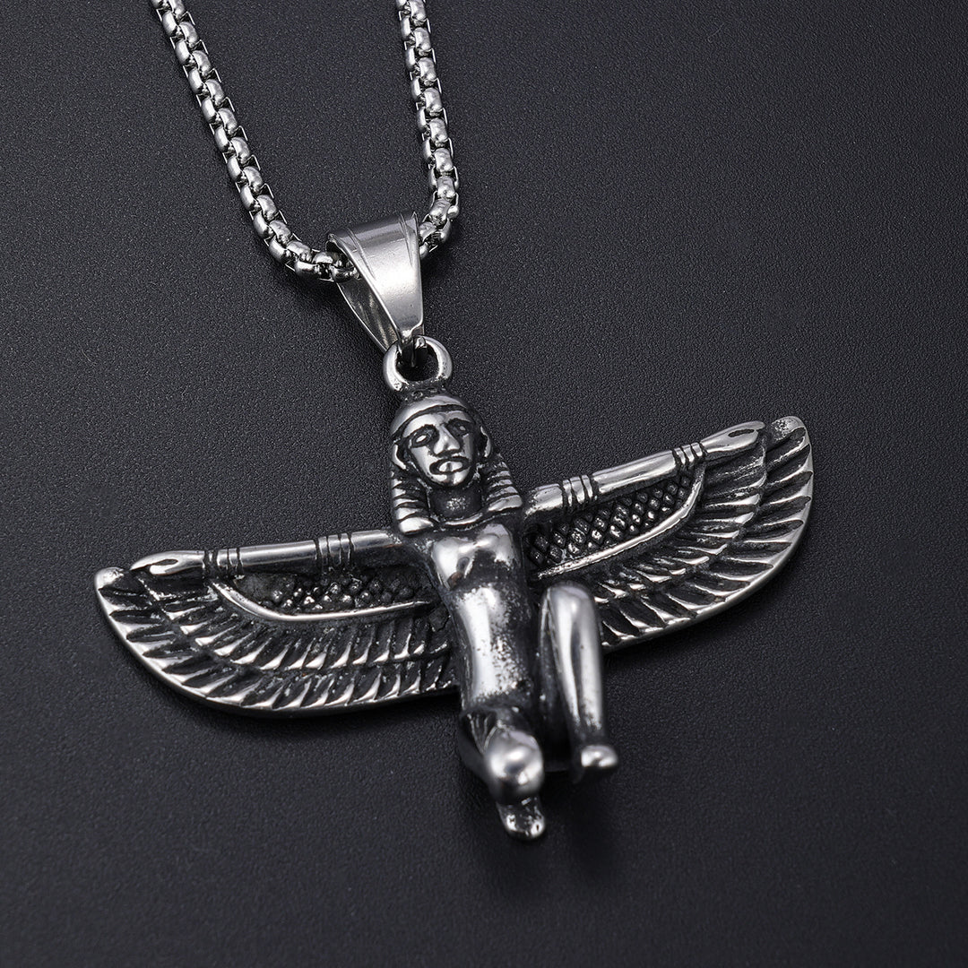 Ancient Egyptian wing-shaped necklace