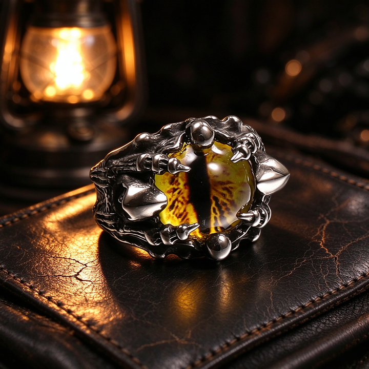 Punk Devil Eye Ring