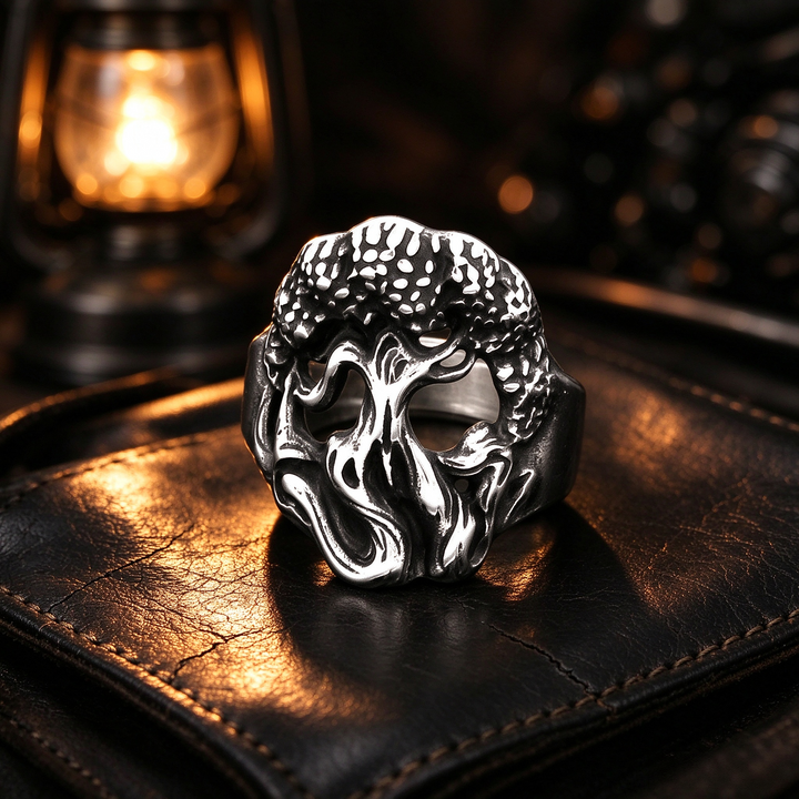 Tree of Life Yggdrasil Viking Ring