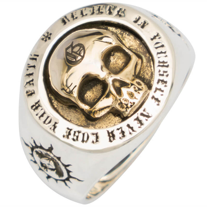 Punk Rock Skull Ring