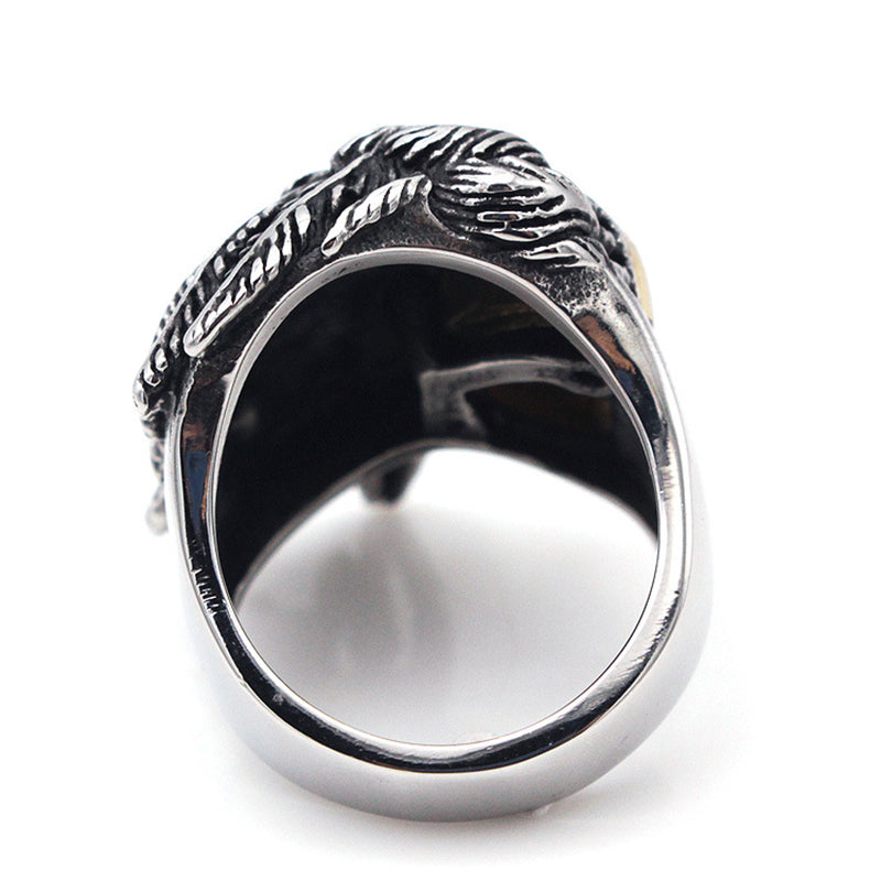 "Soul of the Chief" Indian Skull Ring