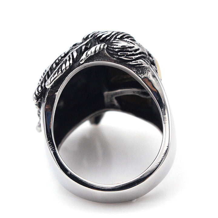"Soul of the Chief" Indian Skull Ring