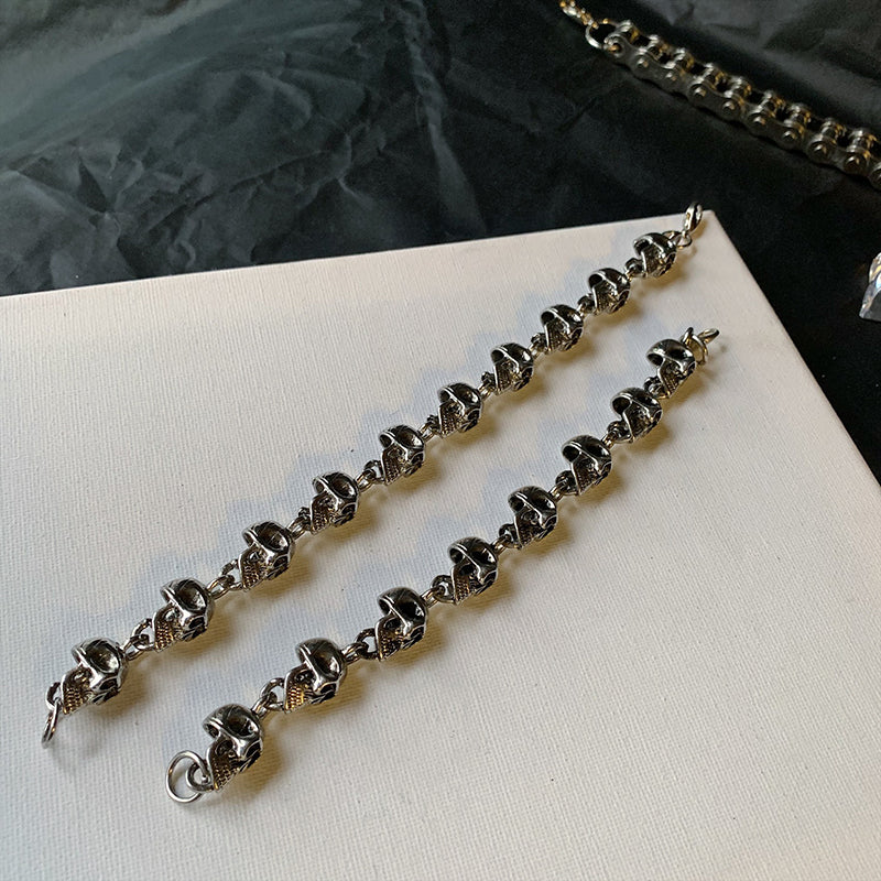 Punk skull bracelet