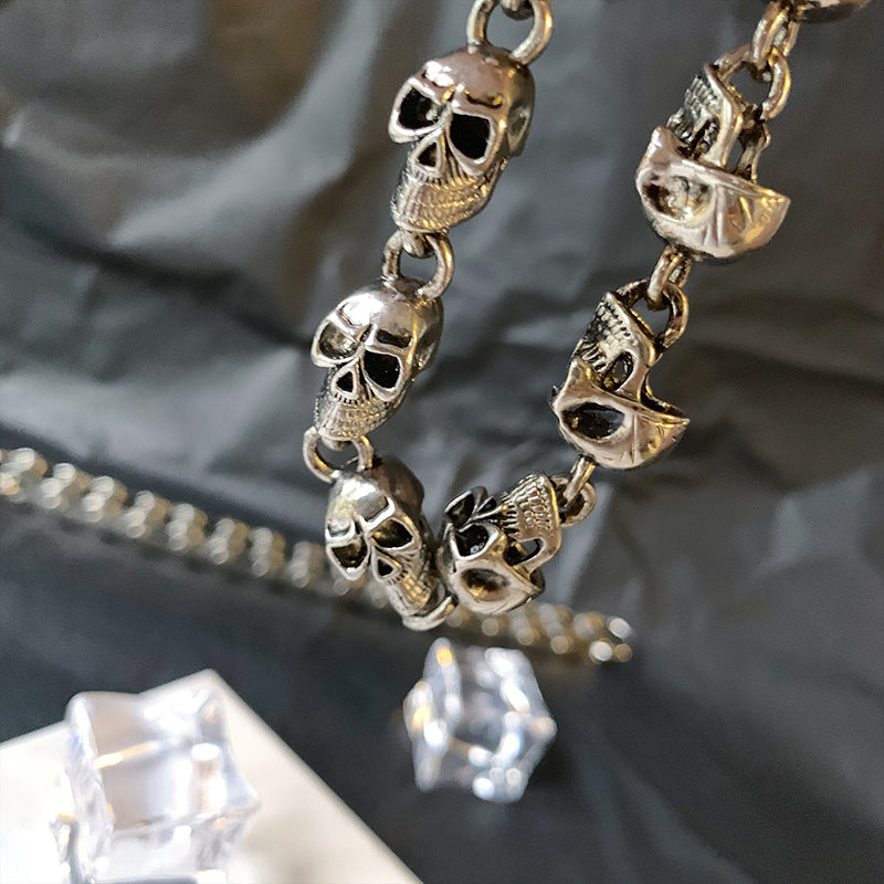 Punk skull bracelet