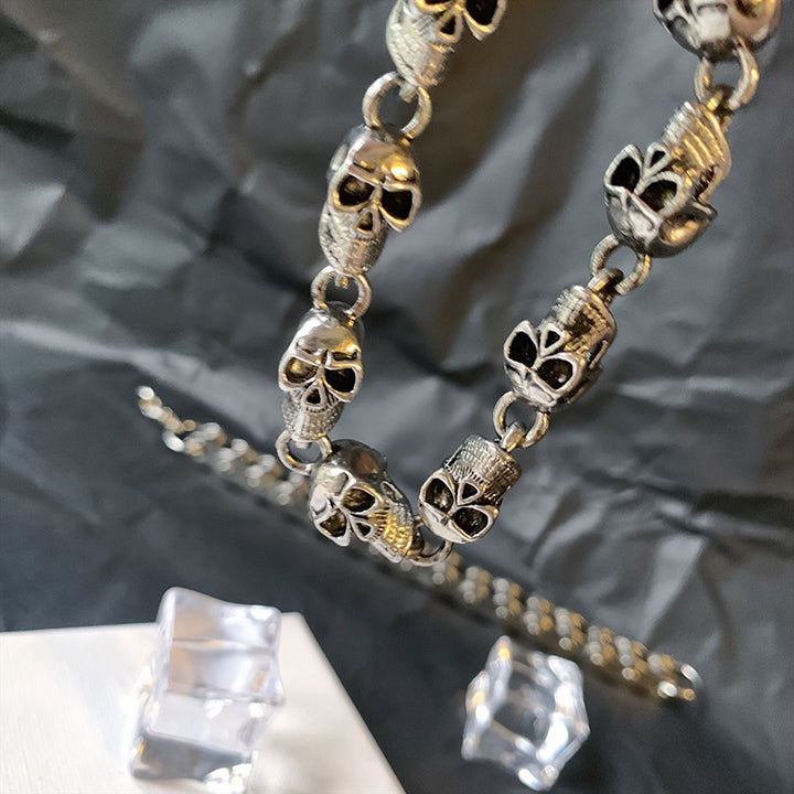 Punk skull bracelet