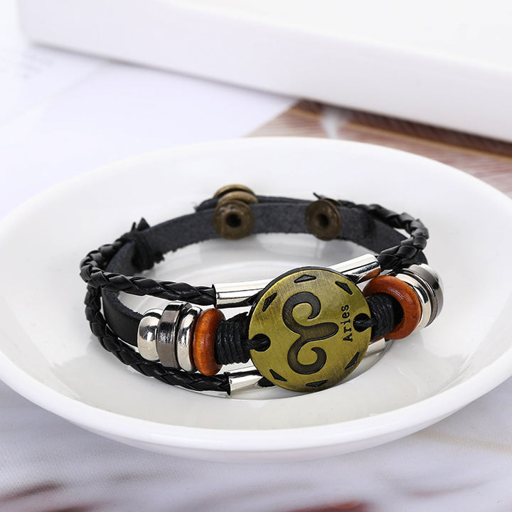 Twelve constellations bracelet