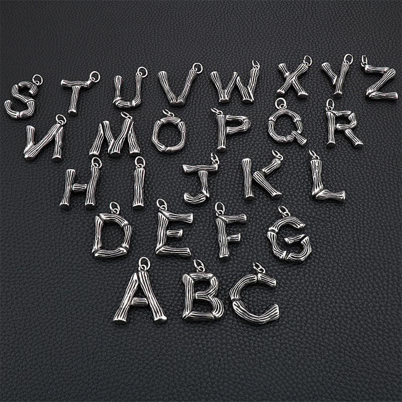 Alphabet Pendant Necklace