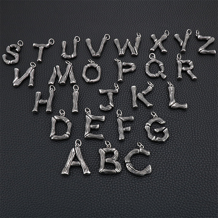 Alphabet Pendant Necklace