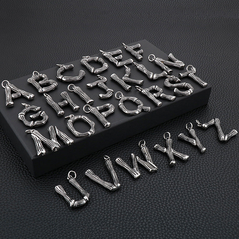 Alphabet Pendant Necklace