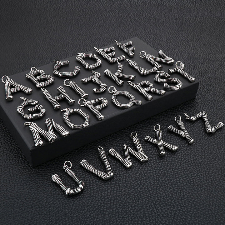 Alphabet Pendant Necklace