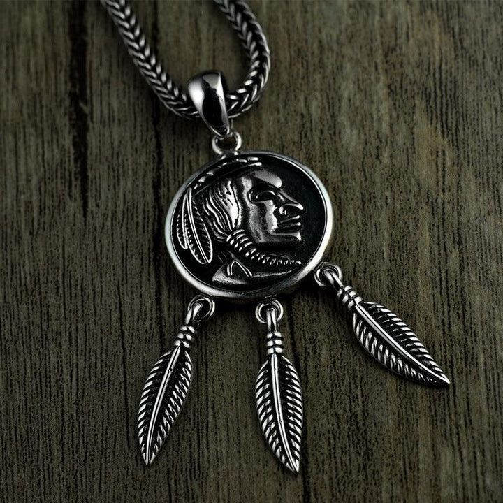 Indian Head Pendant