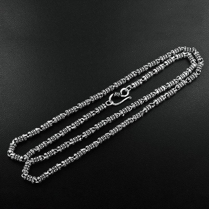 Lotus Silver Necklace