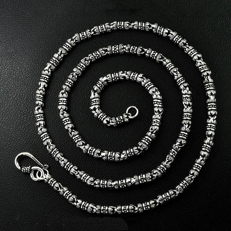 Lotus Silver Necklace