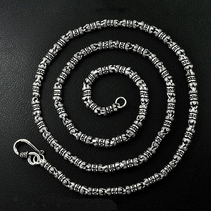 Lotus Silver Necklace