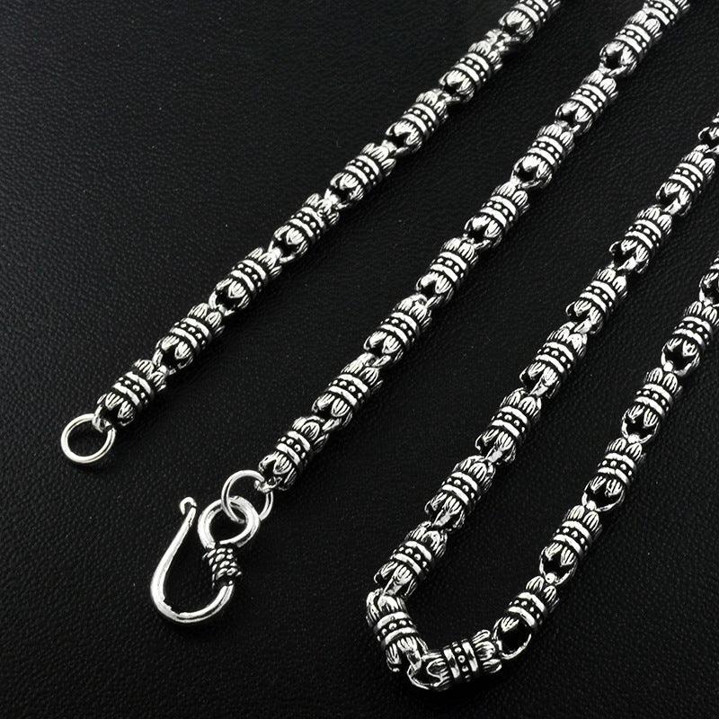 Lotus Silver Necklace