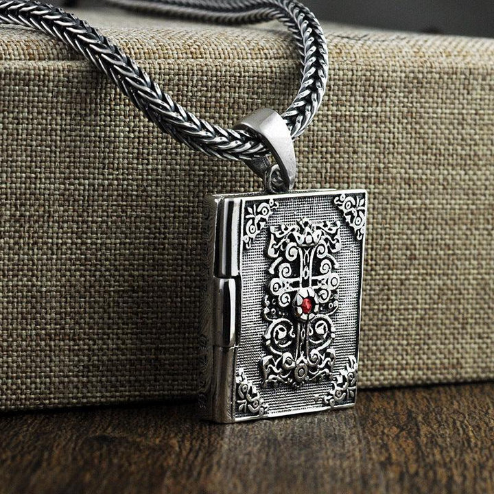 Bible Cross Purifying Mind Pendant