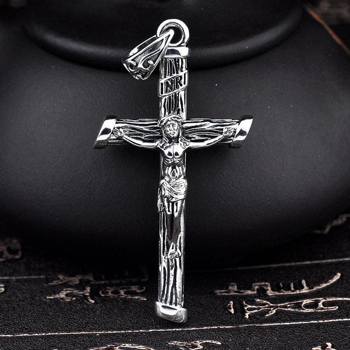 Jesus Cross Silver  Pendant