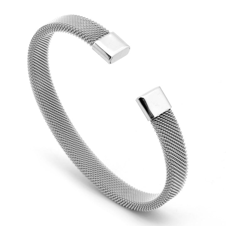 Fashion C-Shaped Mesh Bracelet