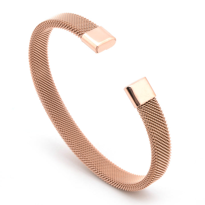 Fashion C-Shaped Mesh Bracelet