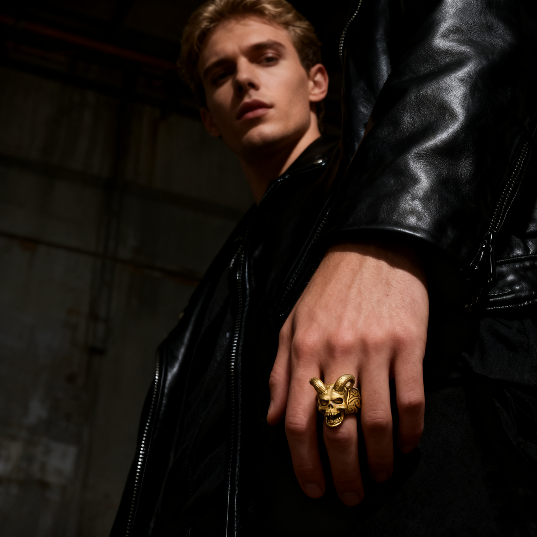 Devil Skull Ring